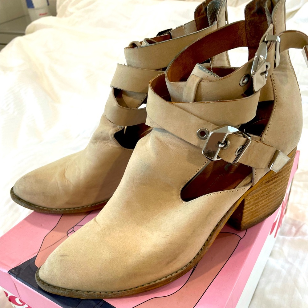 Jeffrey Campbell cut out booties 9